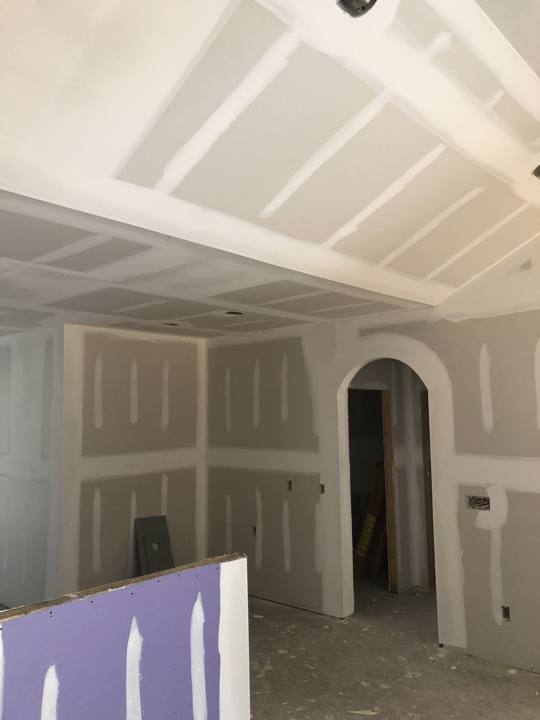 Arched doorway, Patriot Drywall & Plastering project