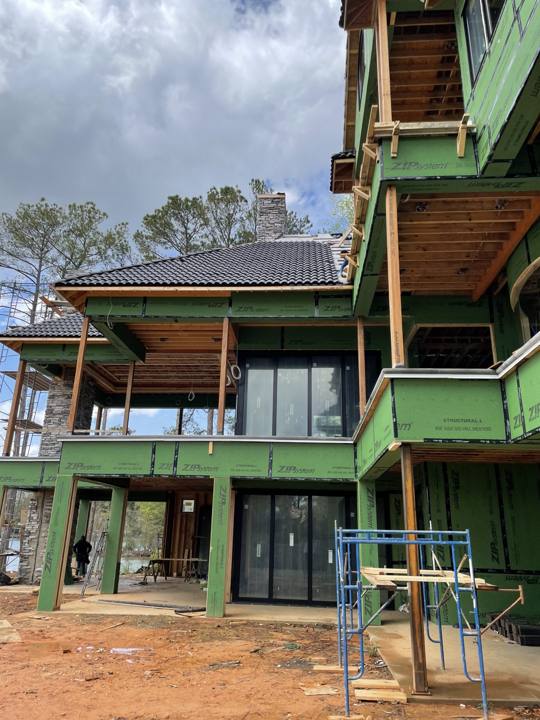 New home build, Patriot Drywall & Plastering project